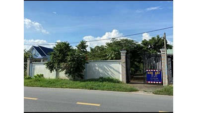 THCC132 Nhà Củ Chi 479,2m2 xã Tân Thạnh Đông mặt tiền đường Nguyễn Kim Cương (sổ hồng riêng)