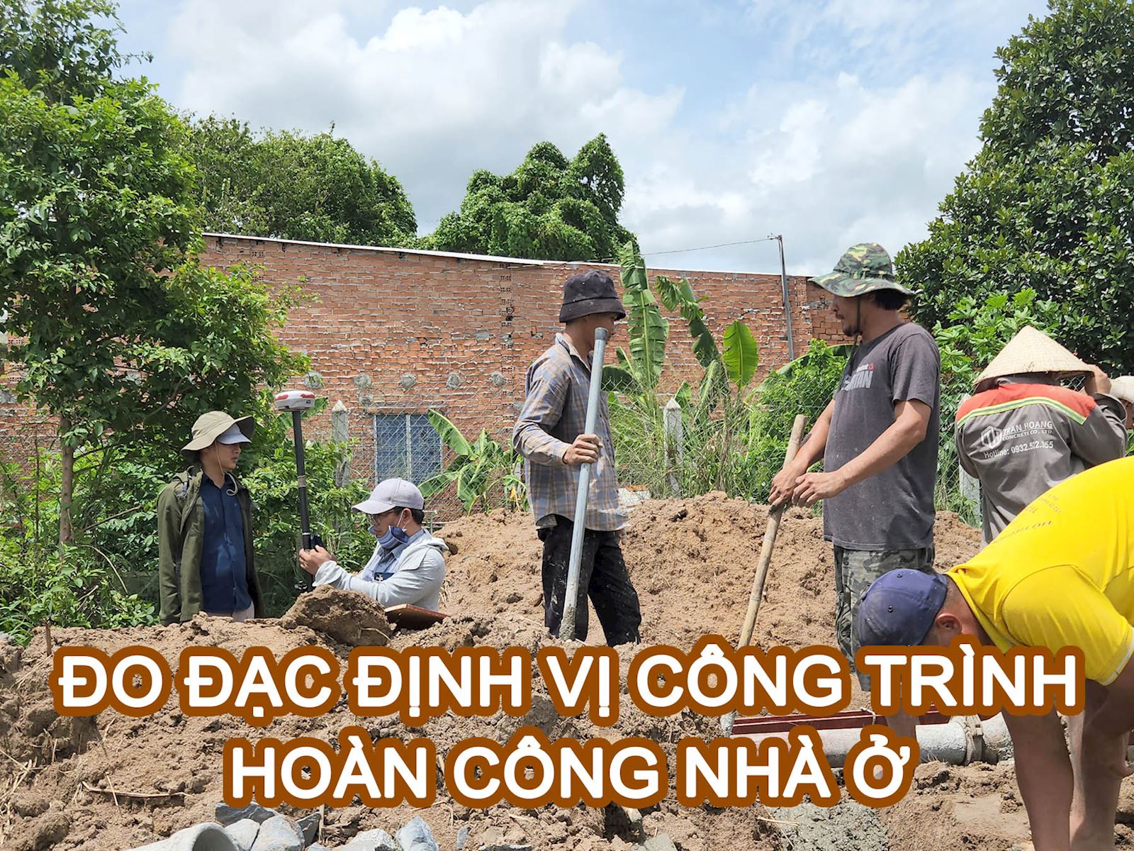 Đo đạc xây dựng định vị công trình làm hồ sơ hoàn công nhà ở
