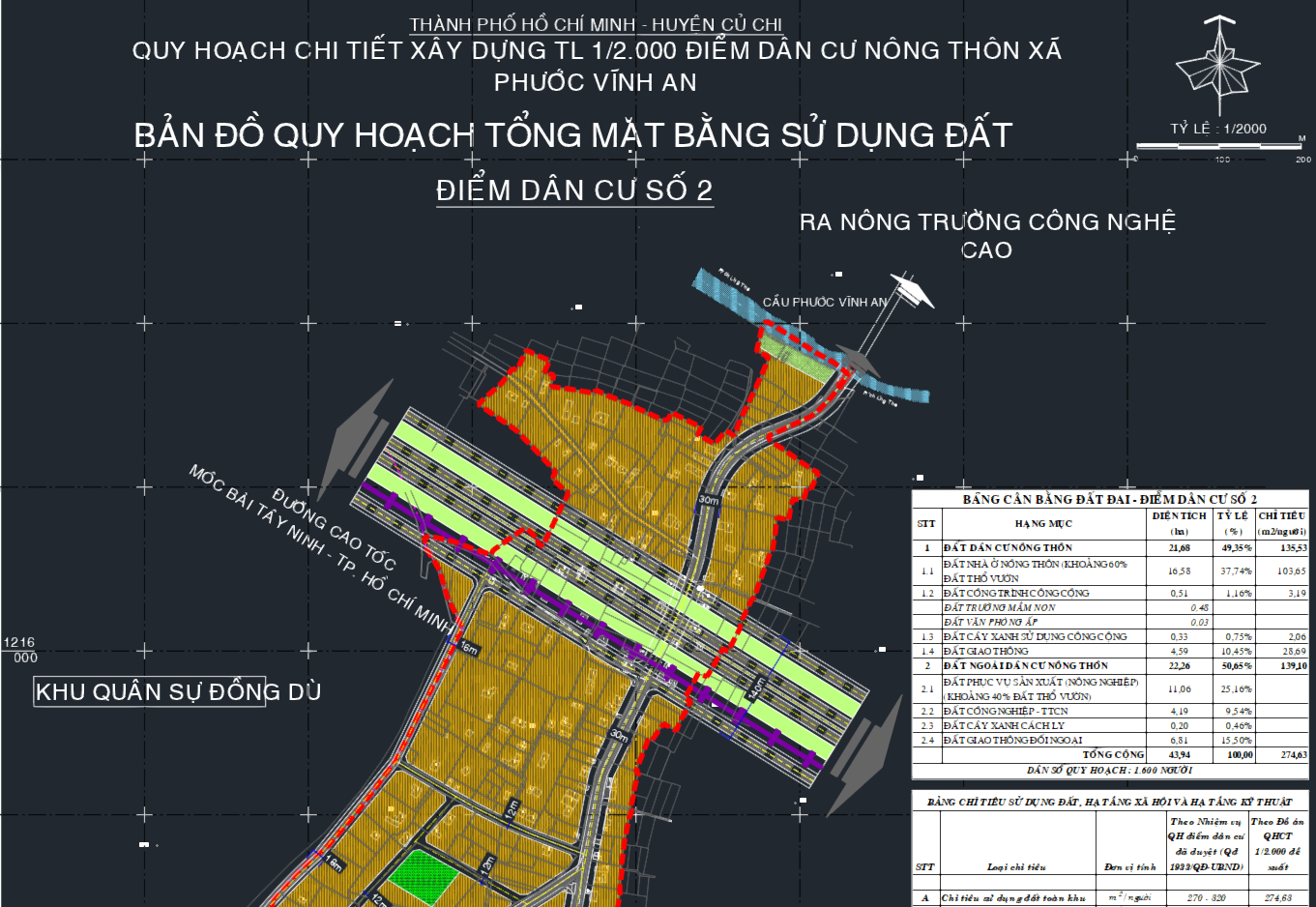 Cao tốc HCM - Mộc Bài cắt ngang đường Cây Bài