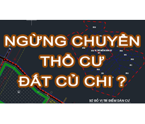 Tạm ngưng chuyển mục đích đất Củ Chi hiểu sao cho đúng !