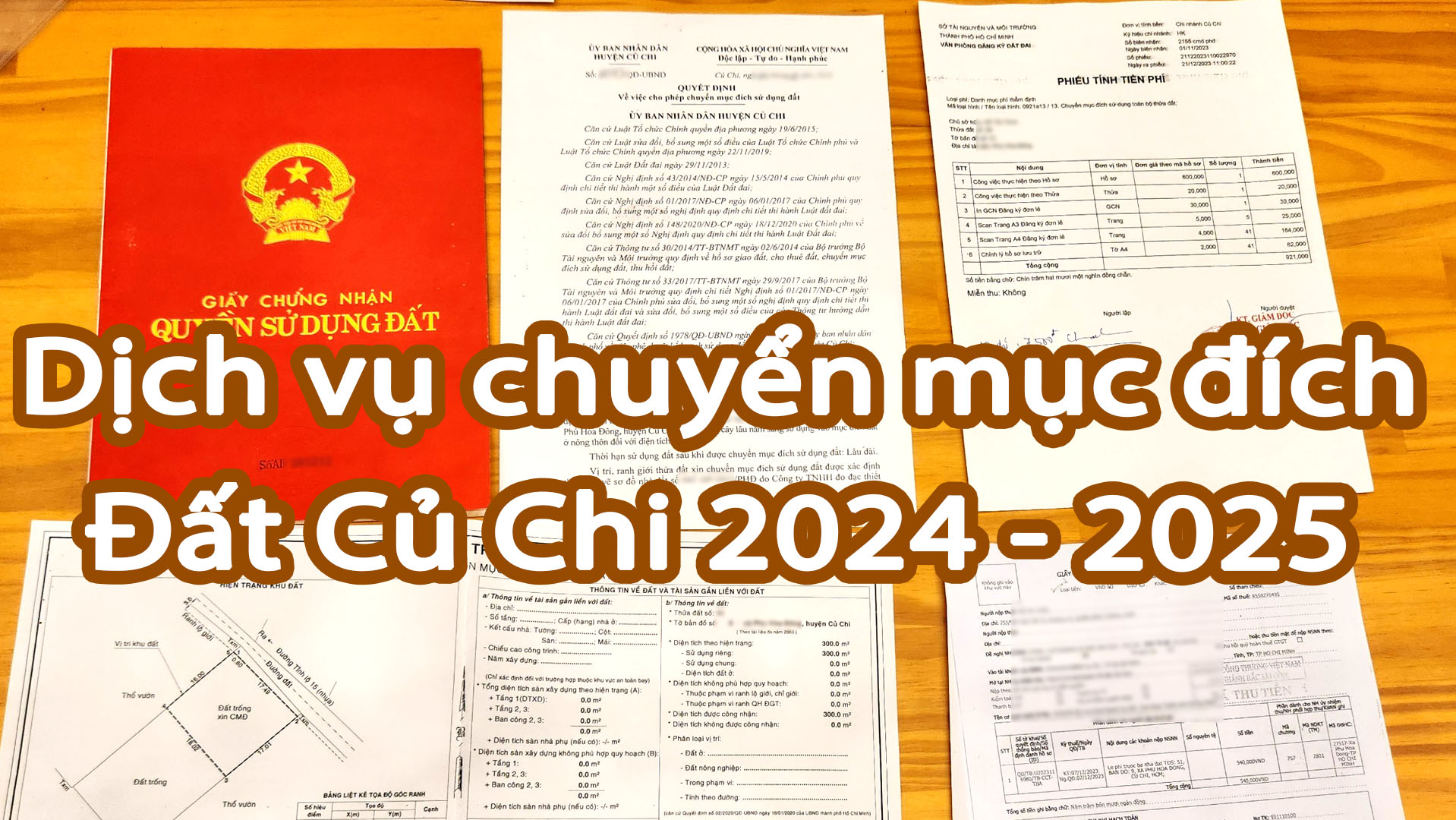 Lên thổ cư chuyển mục đích đất Củ Chi năm 2024 - 2025 - Dịch vụ bất động sản