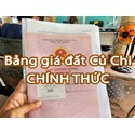 Chốt bảng giá đất Củ Chi theo quyết định số 79/2024 áp dụng đến 31/12/2025