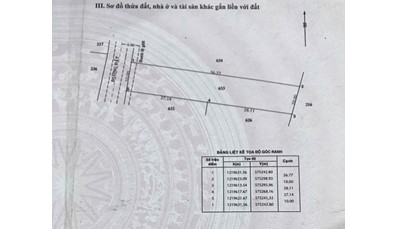 26CC07 Đất làm nhà vườn xã Thái Mỹ 556m2 có 300 thổ cư đường ôtô tới đất