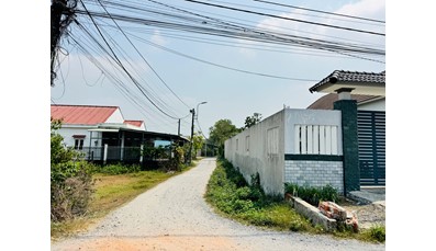 26CC33 Đất nền xã Củ Chi 109m2 có 90m2 thổ cư cách Tỉnh Lộ 2 500m