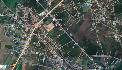 26CC46 Đất nền thổ cư xã An Nhơn Tây tổng diện tích 348m2 có 243m2 thổ cư cách đường nhựa 50m