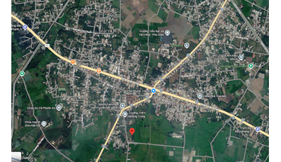 26CC55 Đất vườn xã Thái Mỹ tổng diện tích 545m2 gần khu dân cư trường học